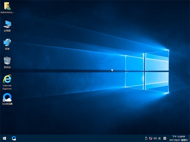 深度技術 Ghost Win10 64位 純凈版 v2017.09